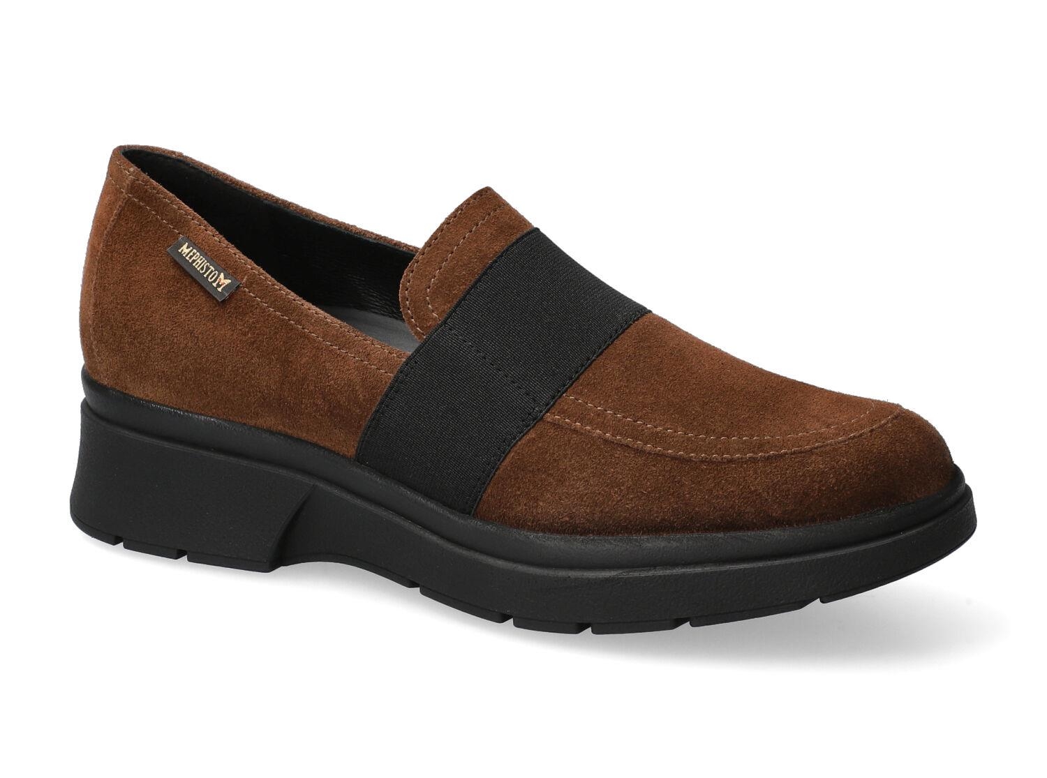 mocassins femme modèle Debby marron - Mephisto